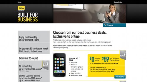 Optus Built for Business: builtforbusiness.com.au