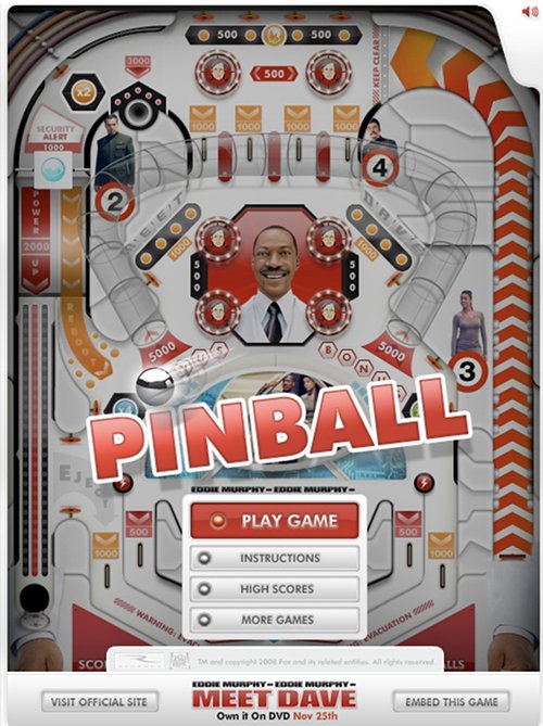 Meet Dave Pinball Game Meet Dave Pinball Game
